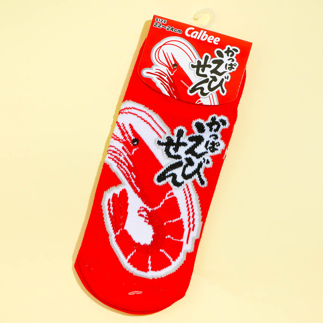 Calbee Kappa Ebisen Shrimp Snack Socks