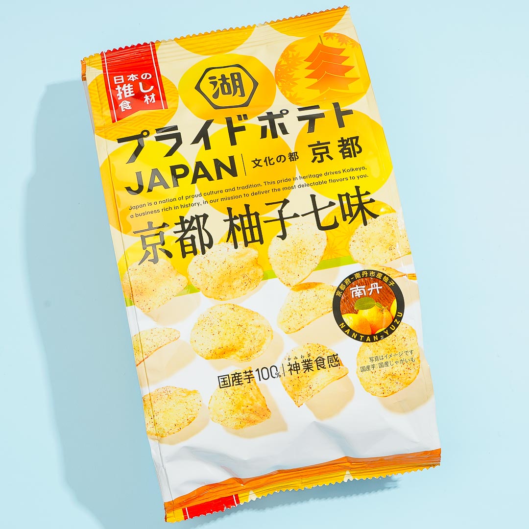 Koikeya Pride Potato Chips - Kyoto Yuzu Shichimi