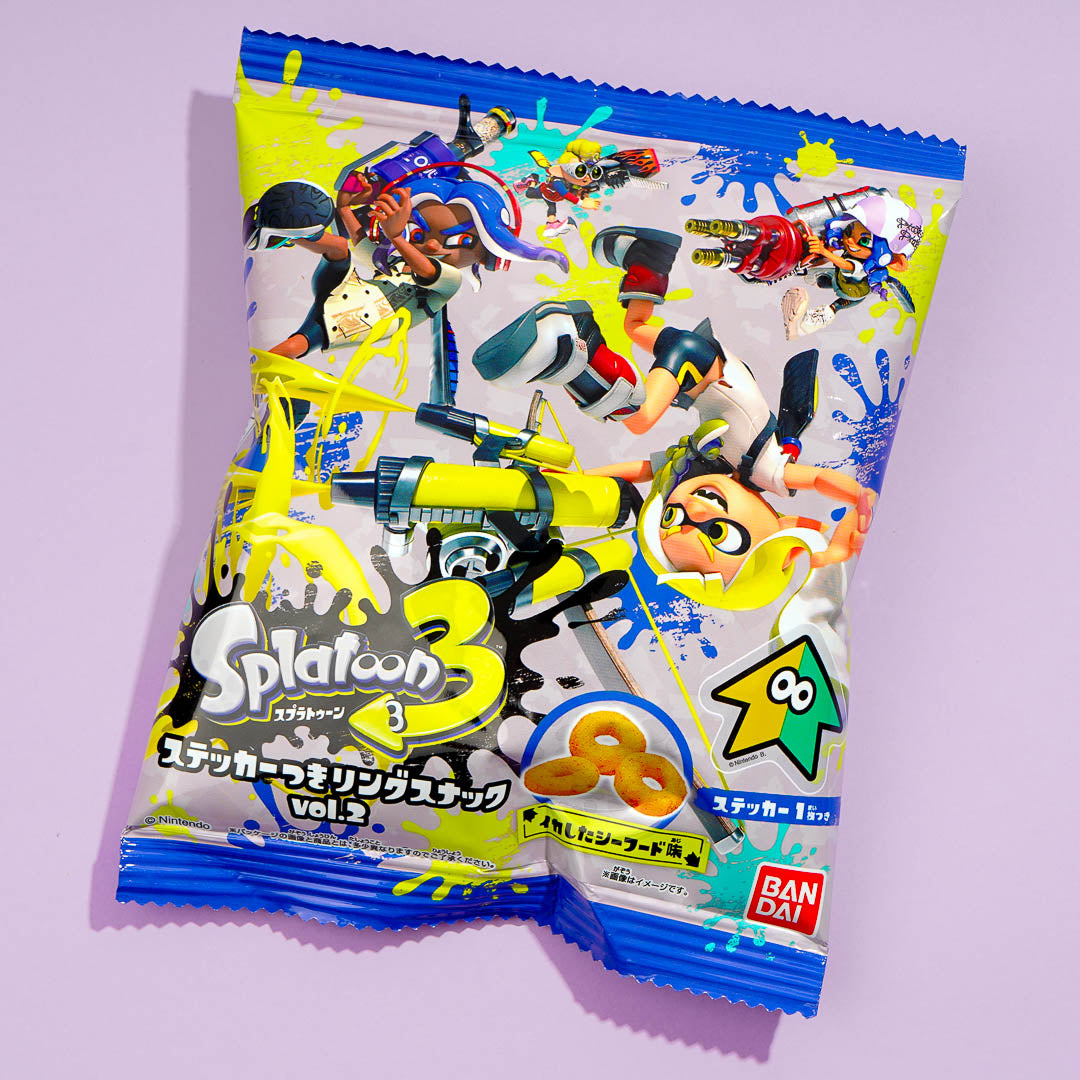 Splatoon 3 Ring Snack With Sticker