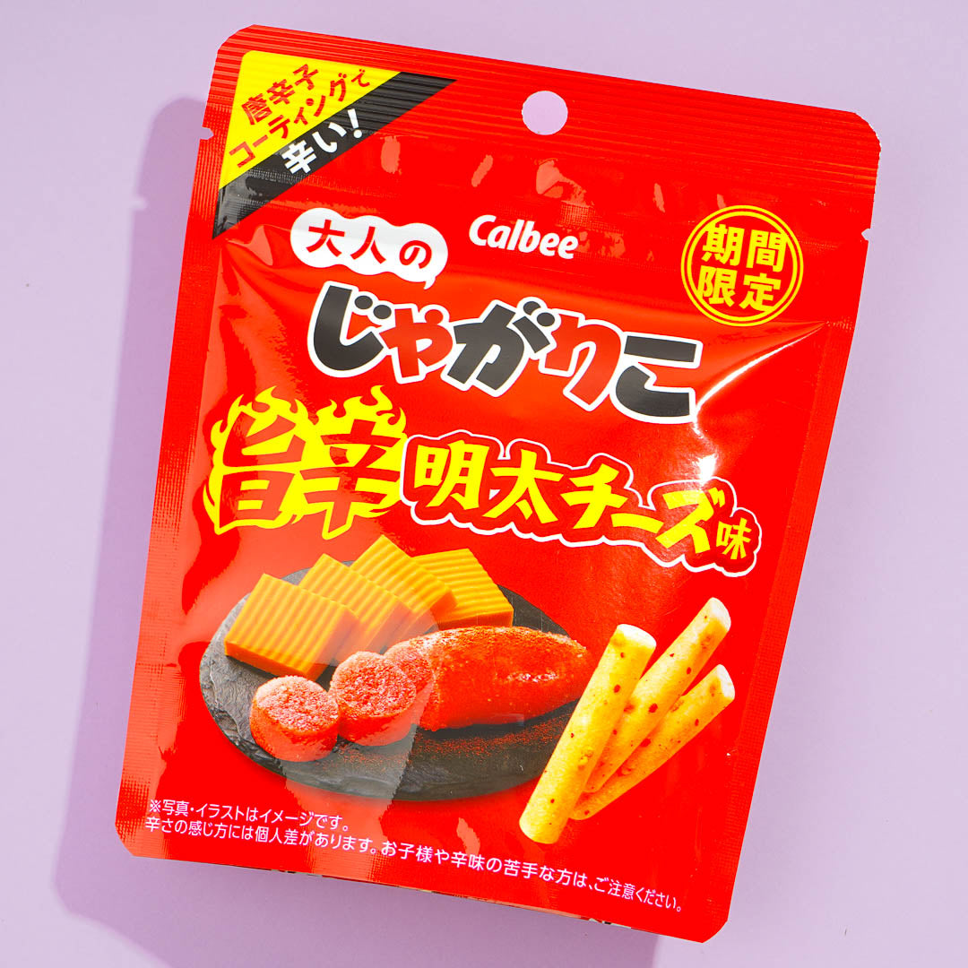 Jagariko Adult Potato Snacks - Spicy Cod Roe & Cheese