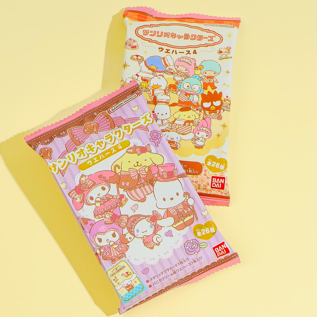 Sanrio Characters Cafe Wafer With Collectible Card
