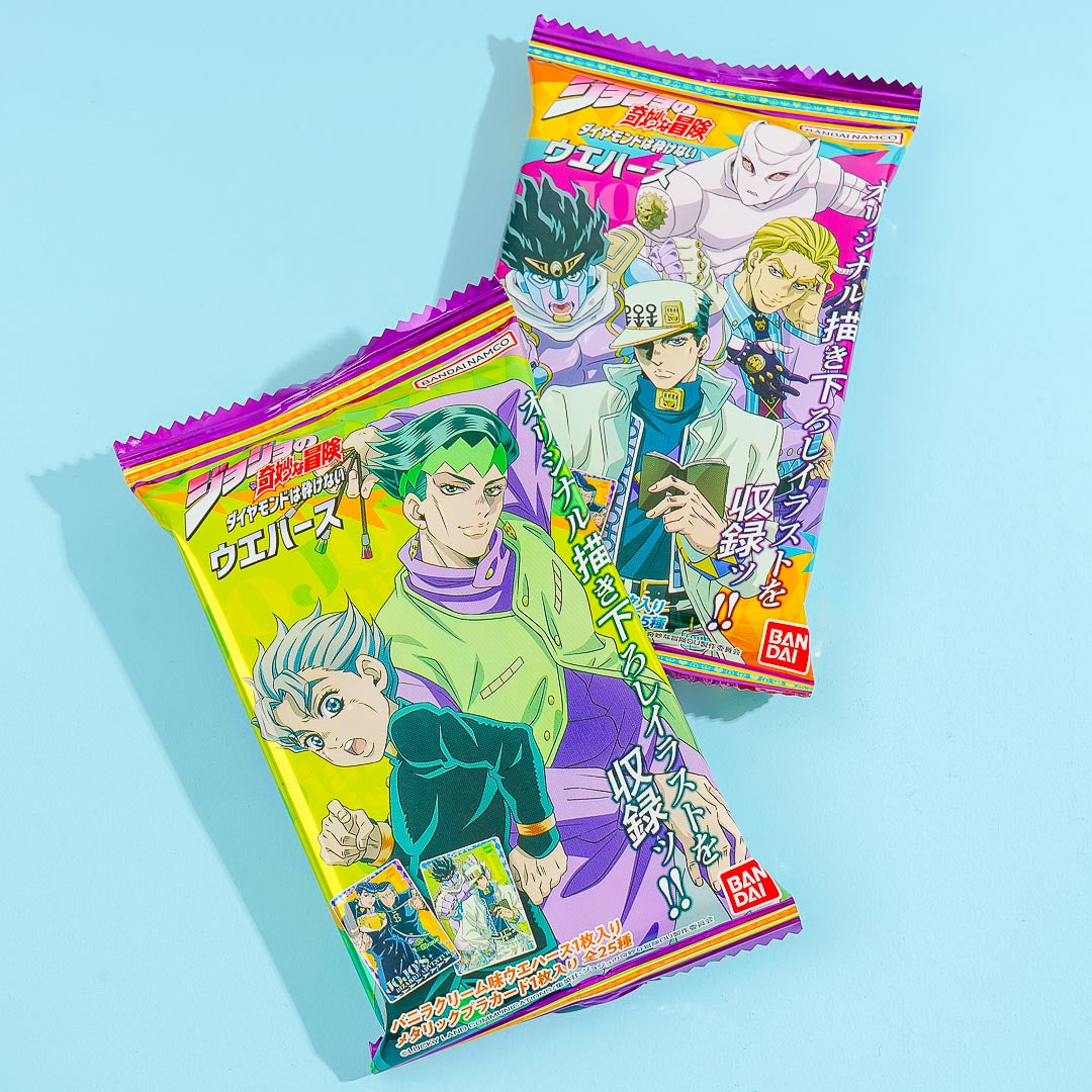 JoJo's Bizarre Adventure Wafer With Card
