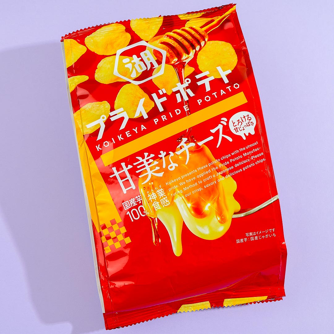 Koikeya Pride Potato Chips - Sweet Cheese