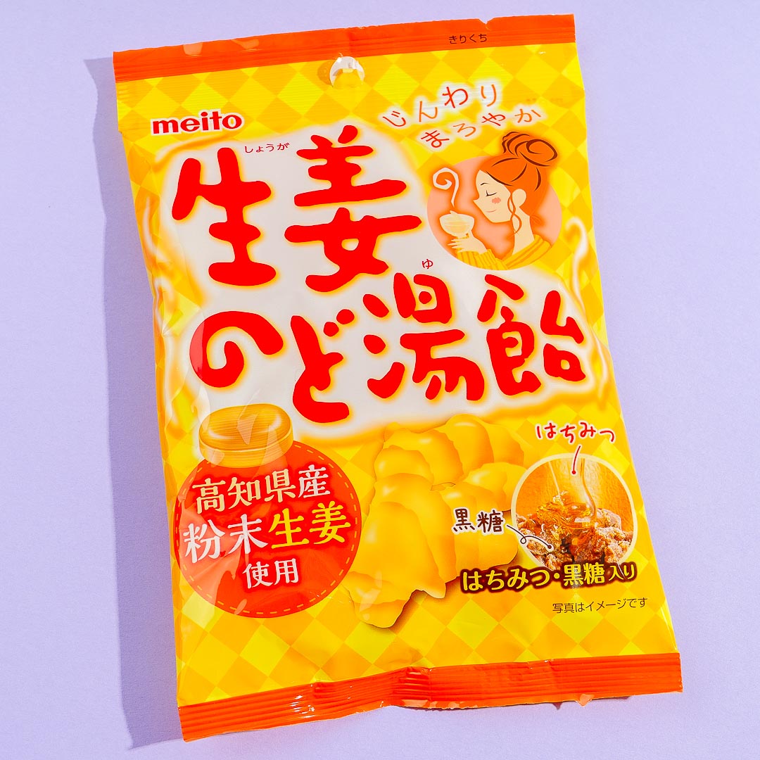 Meito Ginger Throat Candy