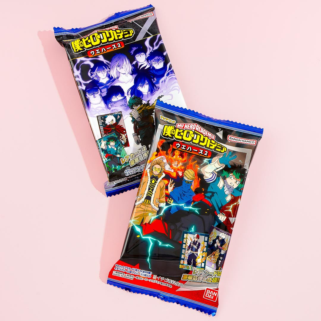 My Hero Academia Strawberry Cream Wafer With Card