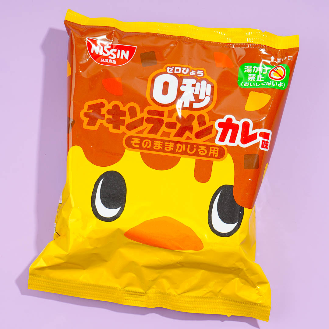 Nissin 0 Seconds Chicken Ramen Snack - Curry