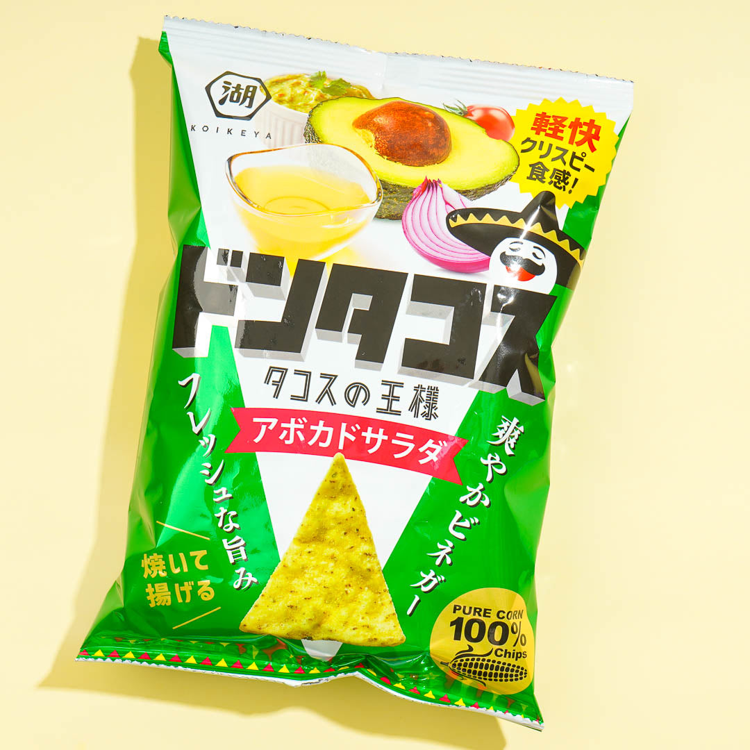 Koikeya Don Tacos Tortilla Chips - Avocado Salad