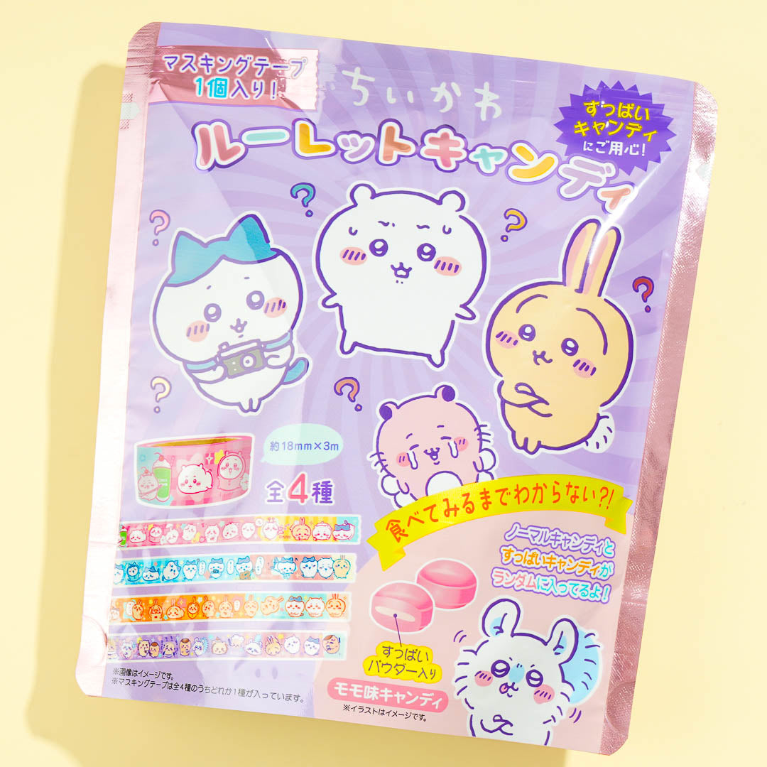 Chiikawa Roulette Candy With Masking Tape