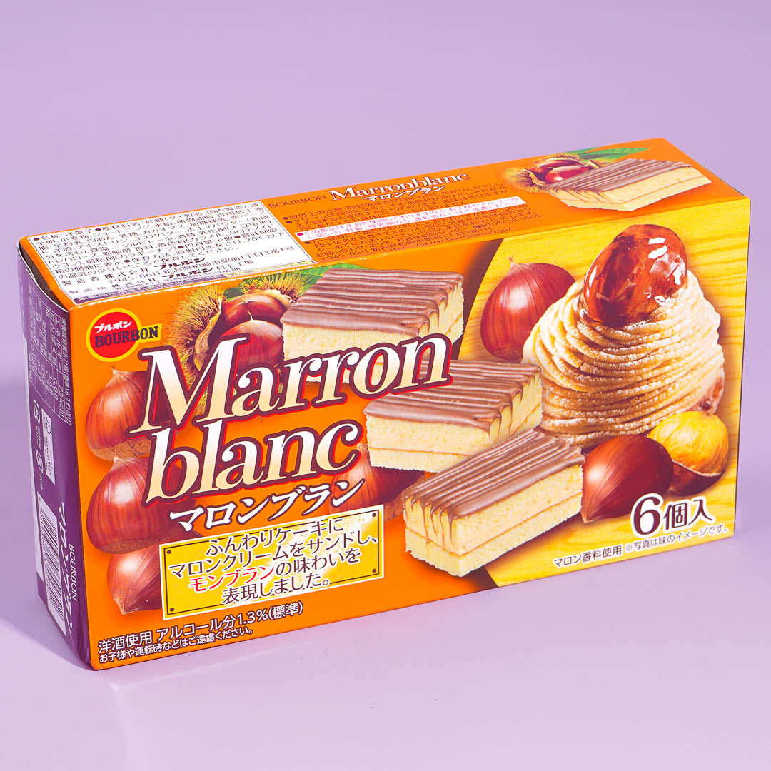 Bourbon Marron Blanc Cake