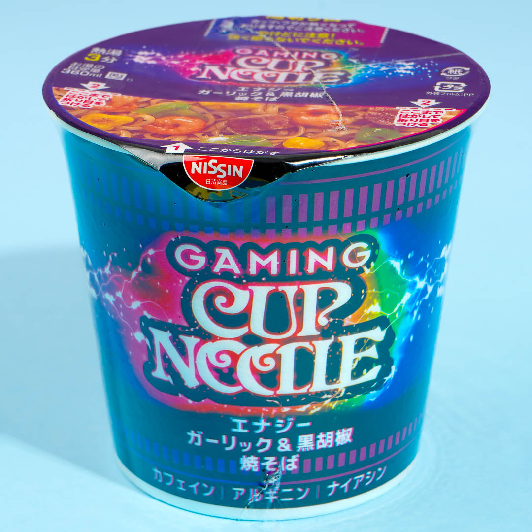Nissin Gaming Cup Noodles - Energy Garlic