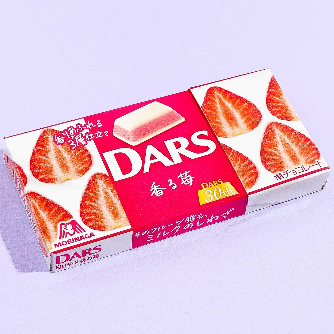 Dars White Chocolate - Fragrant Strawberries