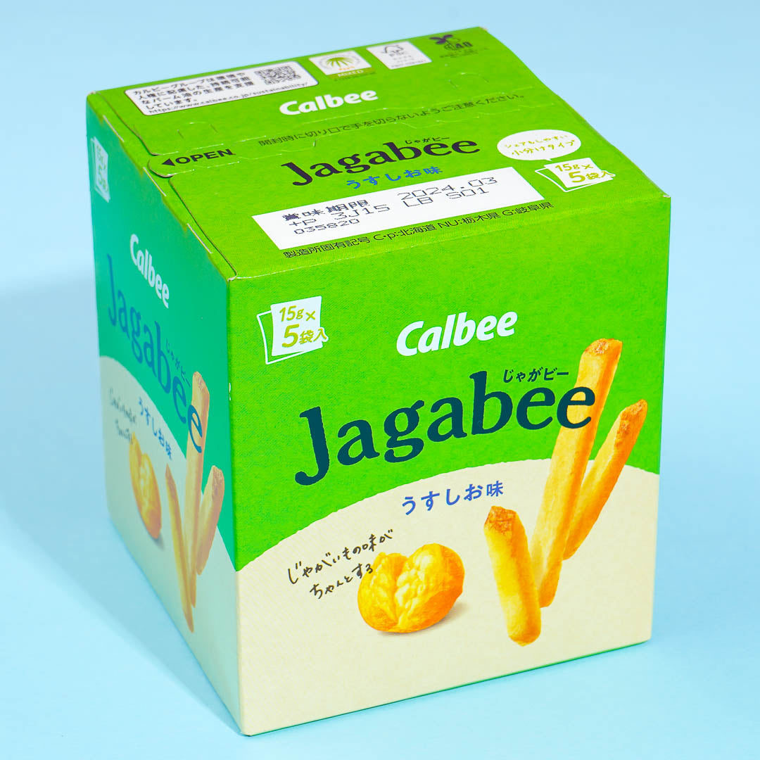 Jagabee Potato Snack Box - Light Salt