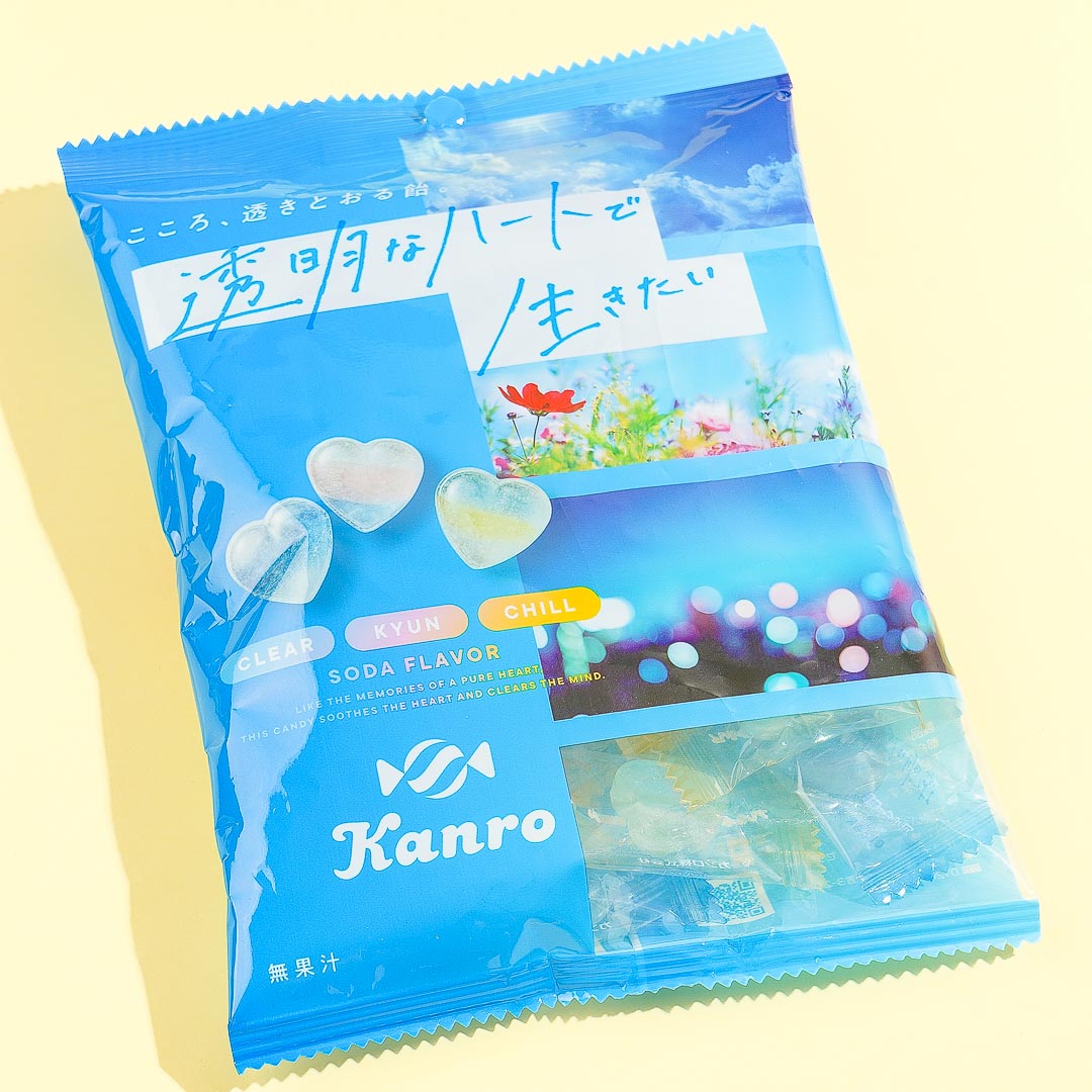 Kanro Transparent Heart Candy
