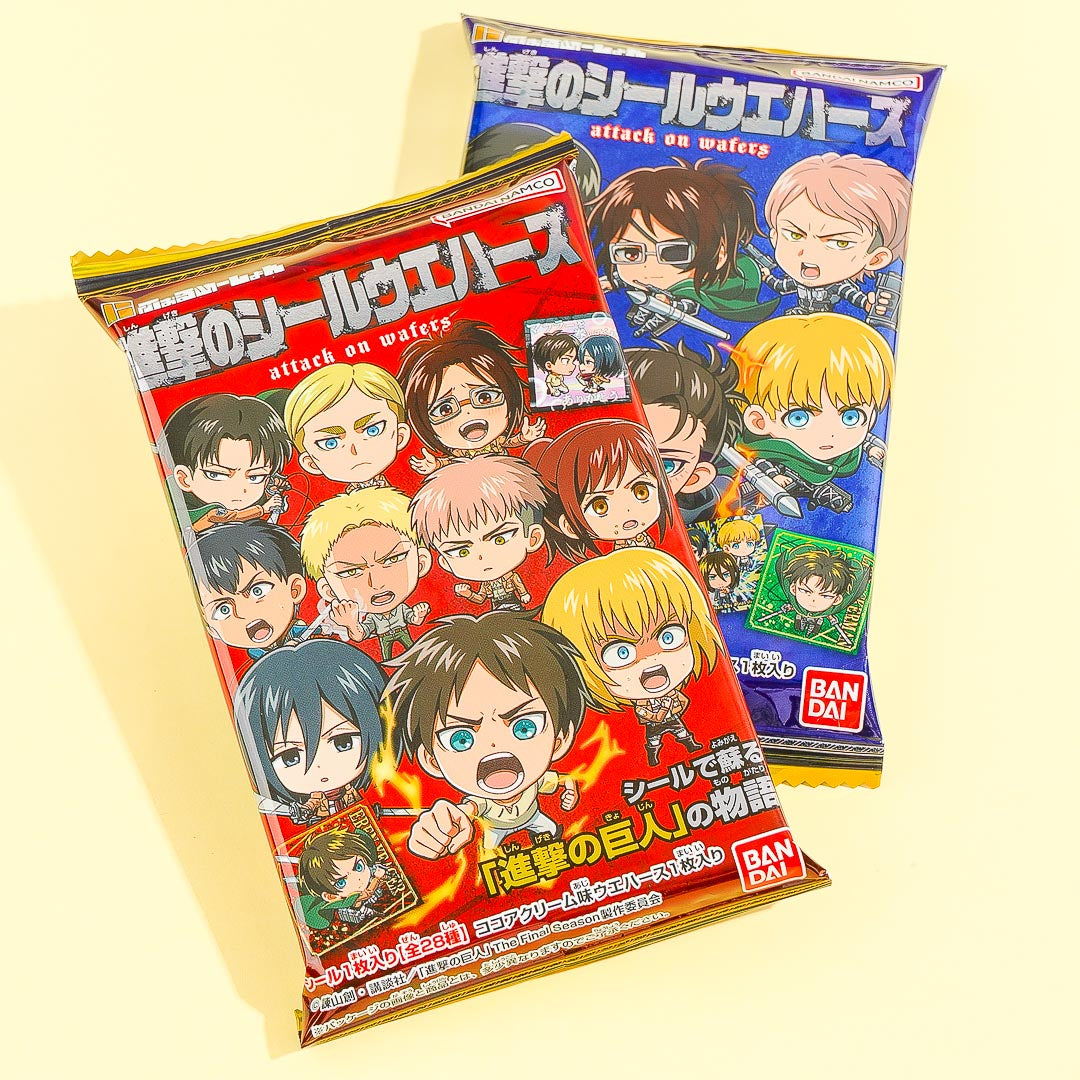 Attack on Titan Niformation Wafer & Sticker