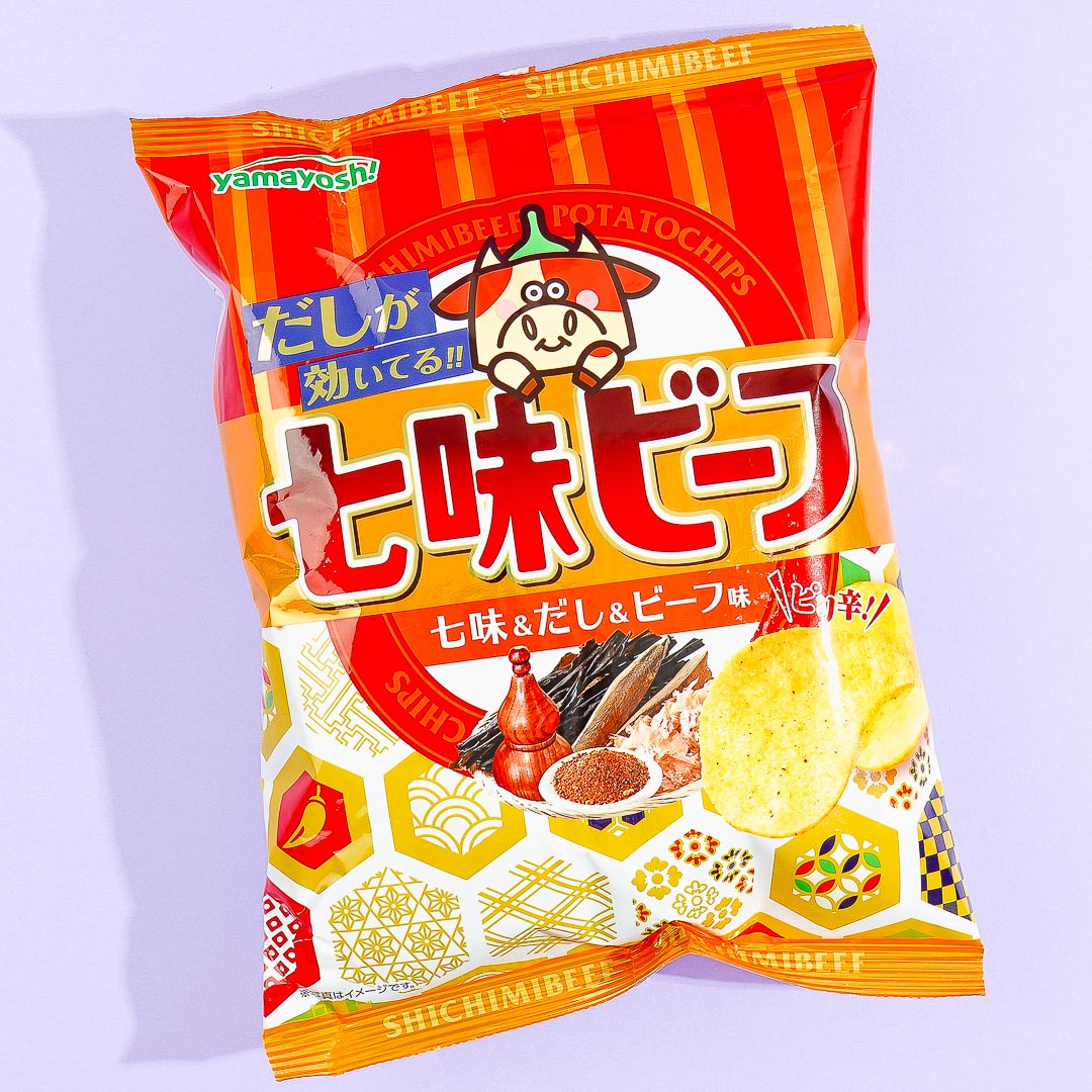 Yamayoshi Potato Chips - Shichimi Beef