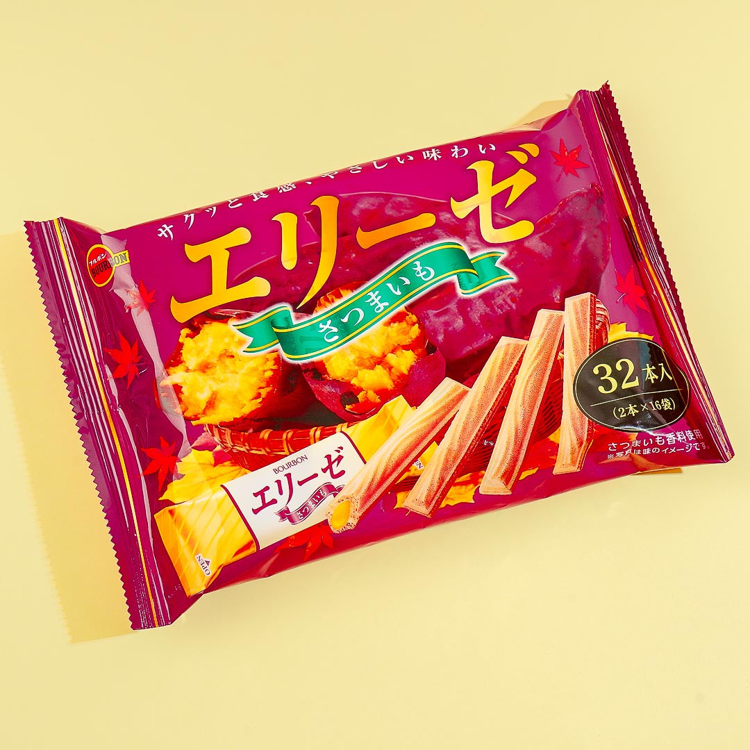 Bourbon Elise Wafer Sticks - Sweet Potato