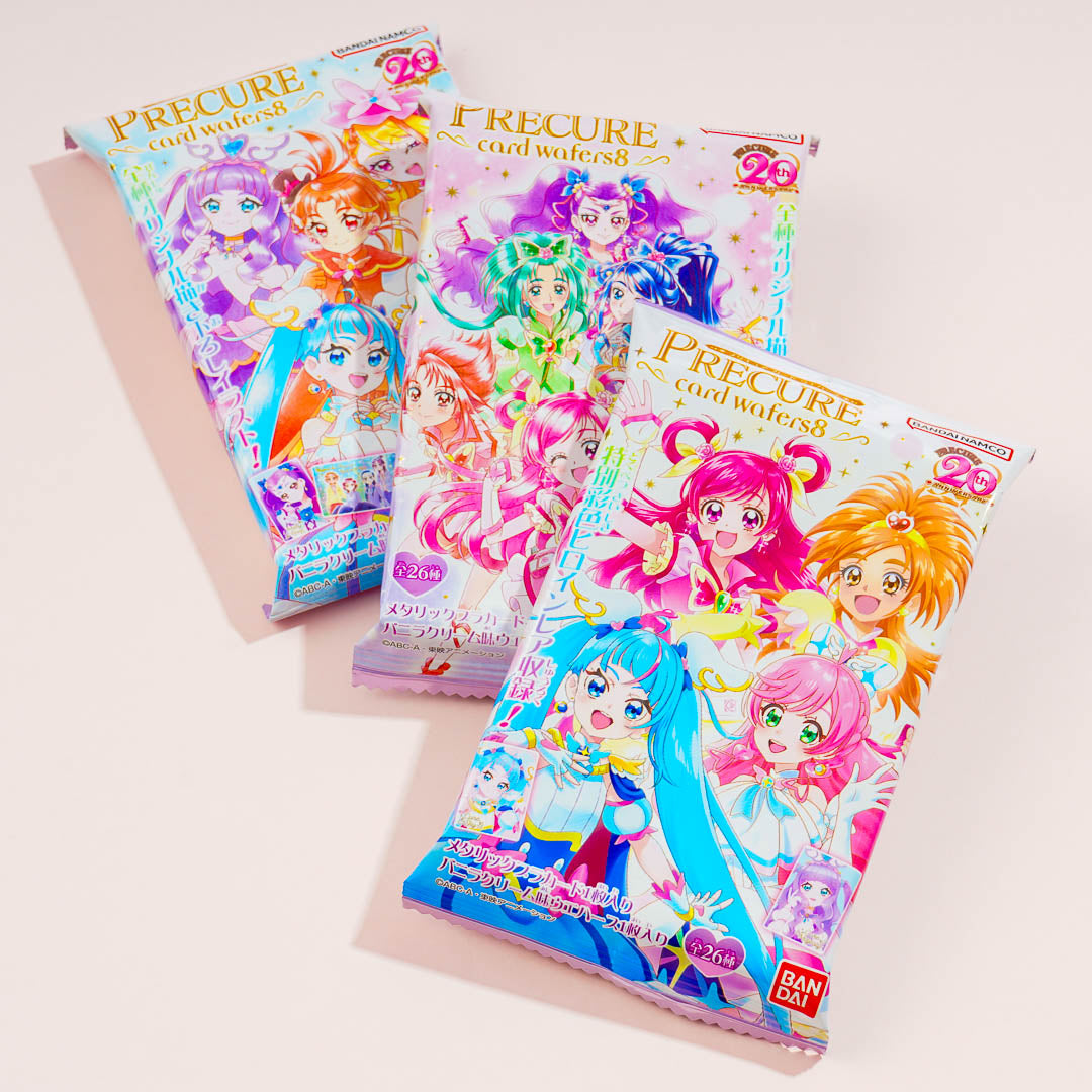 Pretty Cure 8 Wafer With Card