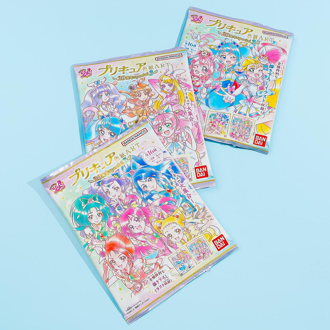 Pretty Cure Shikishi Art 3 With Gum