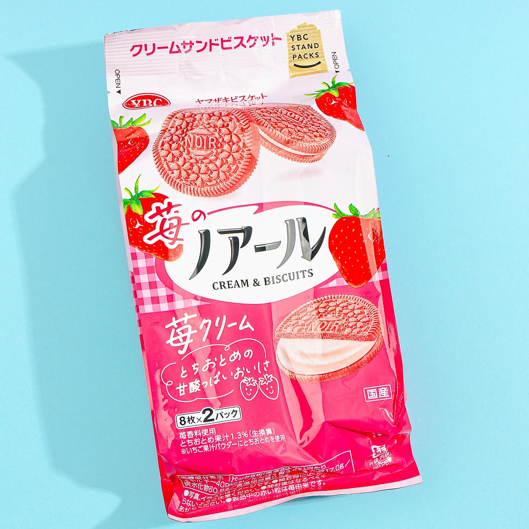 Pink Noir Thin Baked Strawberry Biscuits
