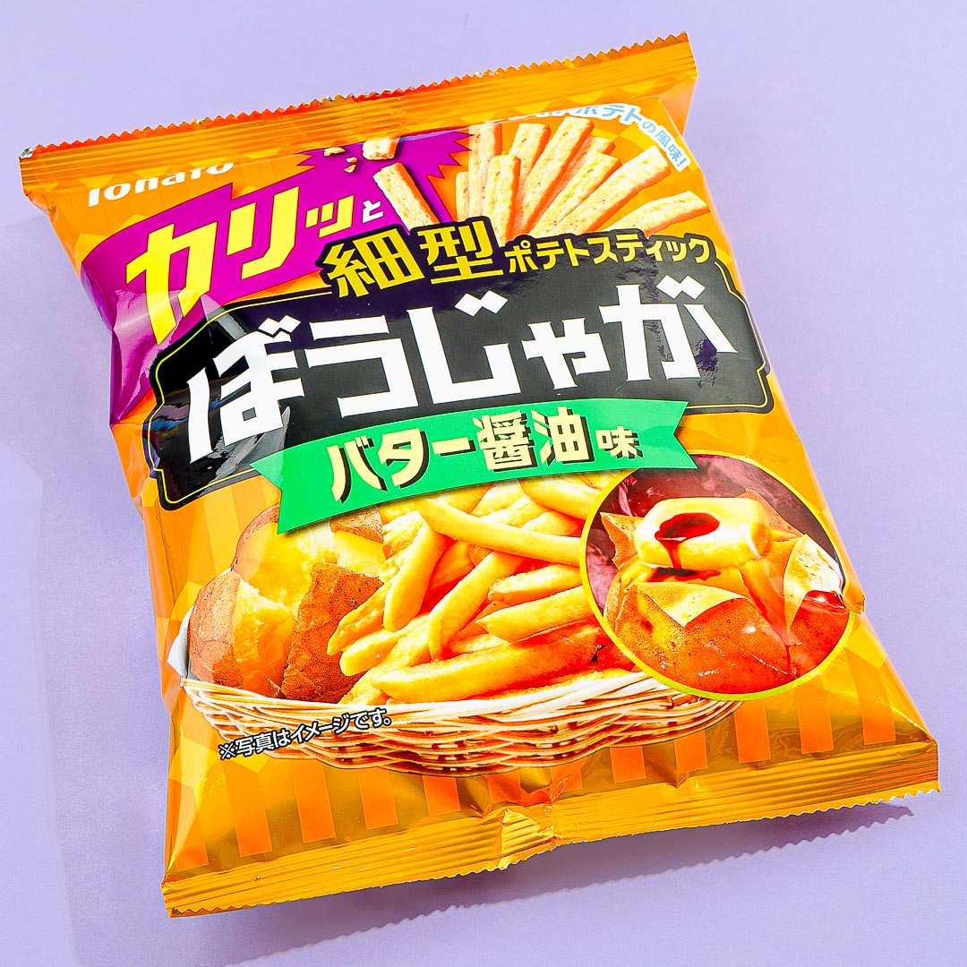 Tohato Boujaga Potato Stick Snacks - Butter & Soy Sauce