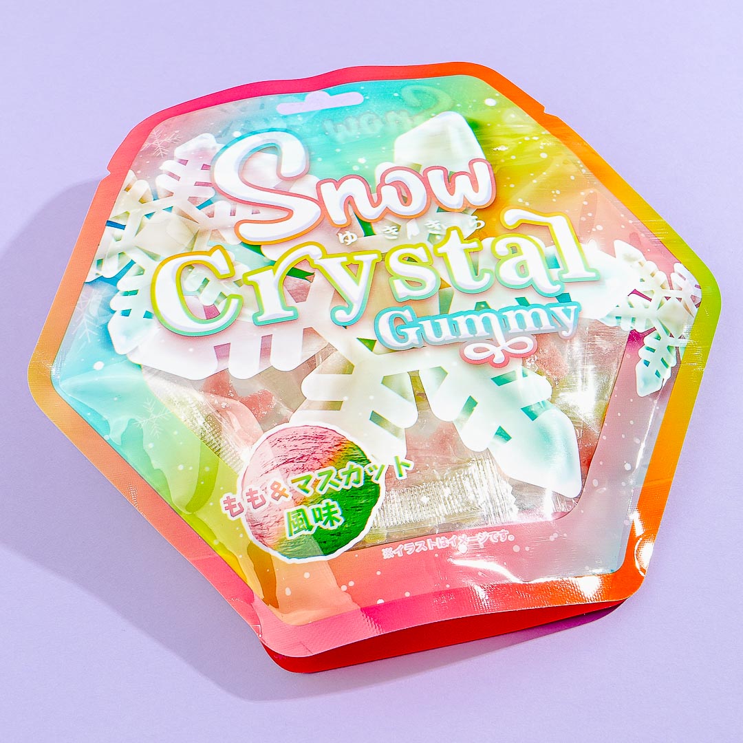 Snow Crystal Gummy - Peach & Muscat