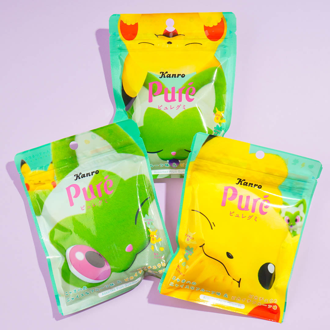 Pokemon Pikachu & Nyahoja Pure Gummy