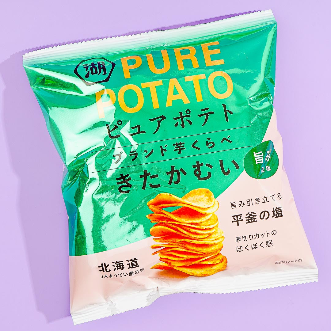 Koikeya Pure Potato Chips - Imo Kurabeta