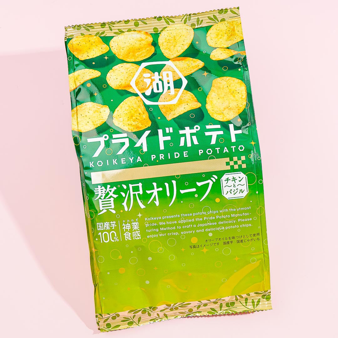 Koikeya Pride Potato Chips - Luxury Olive