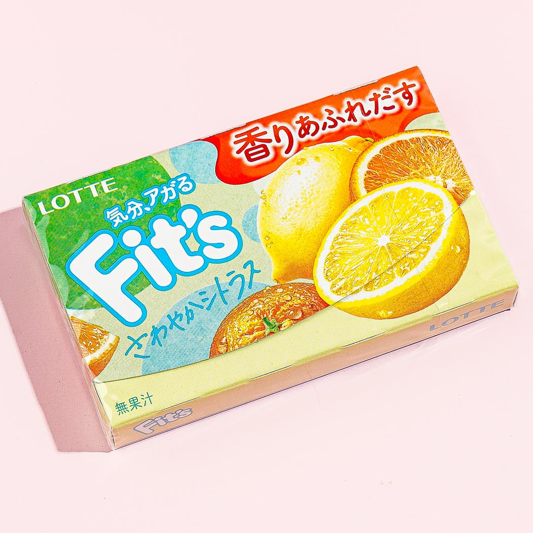 Lotte Fit's Gum - Refreshing Citrus