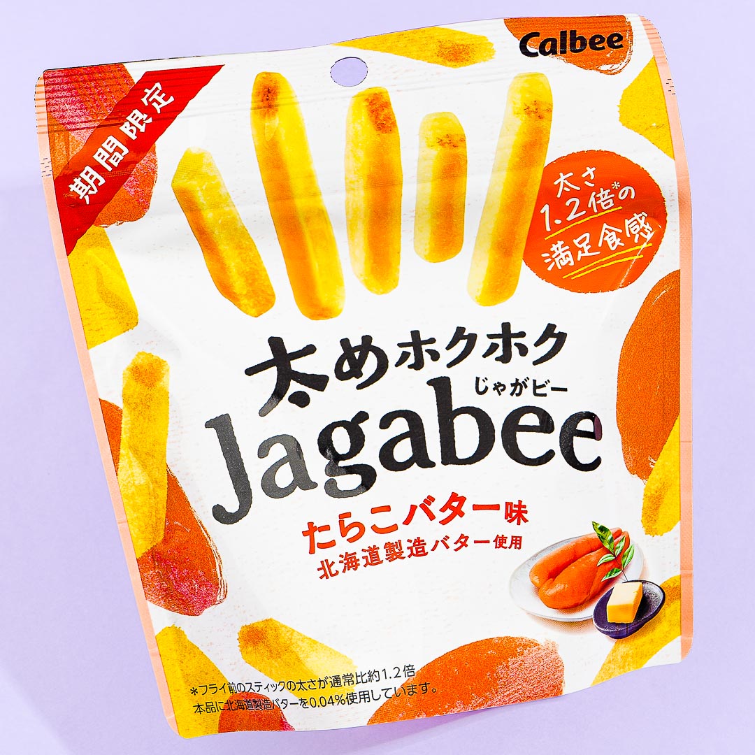 Jagabee Potato Snack Pouch - Cod Roe Butter