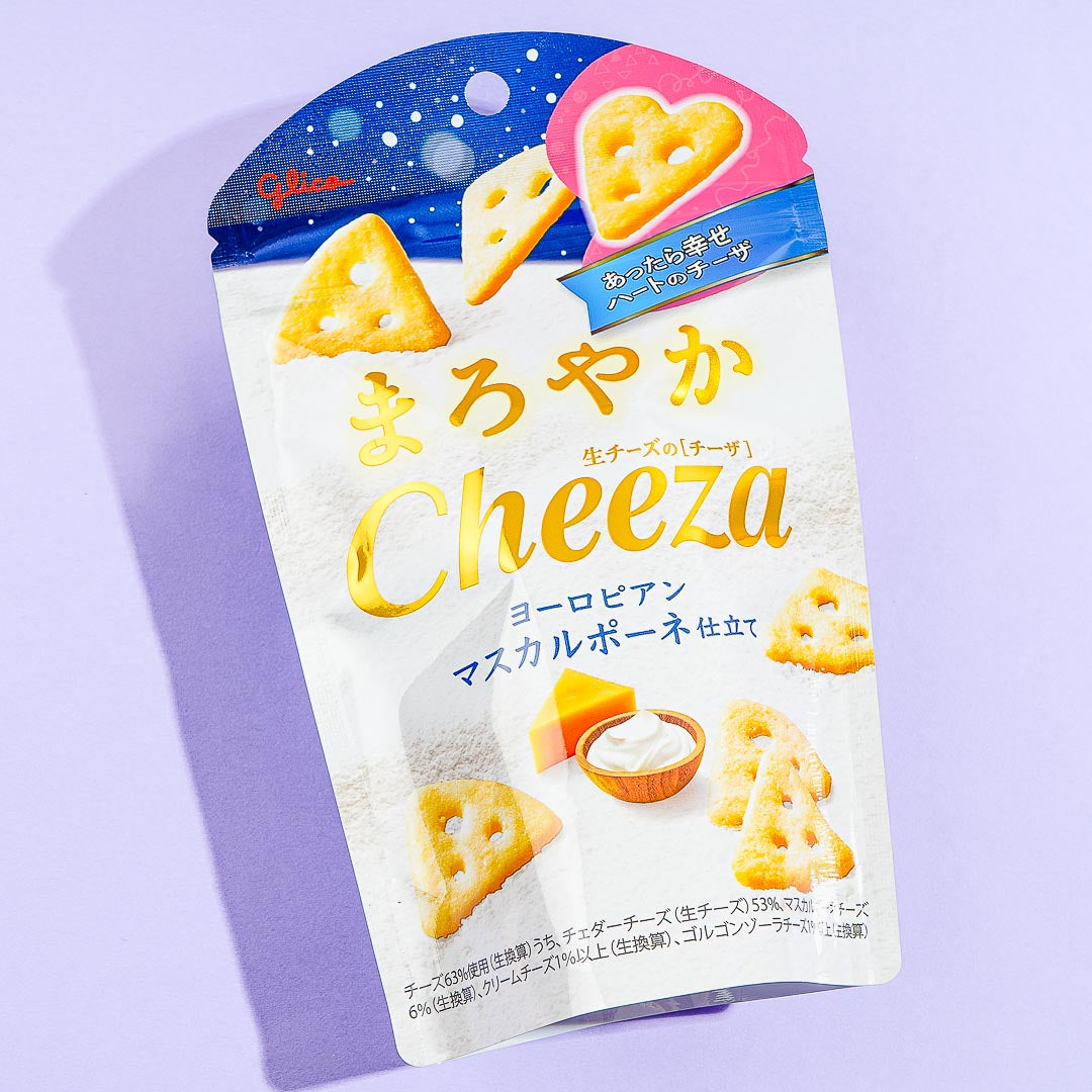 Glico Cheeza Mascarpone Cheese Crackers