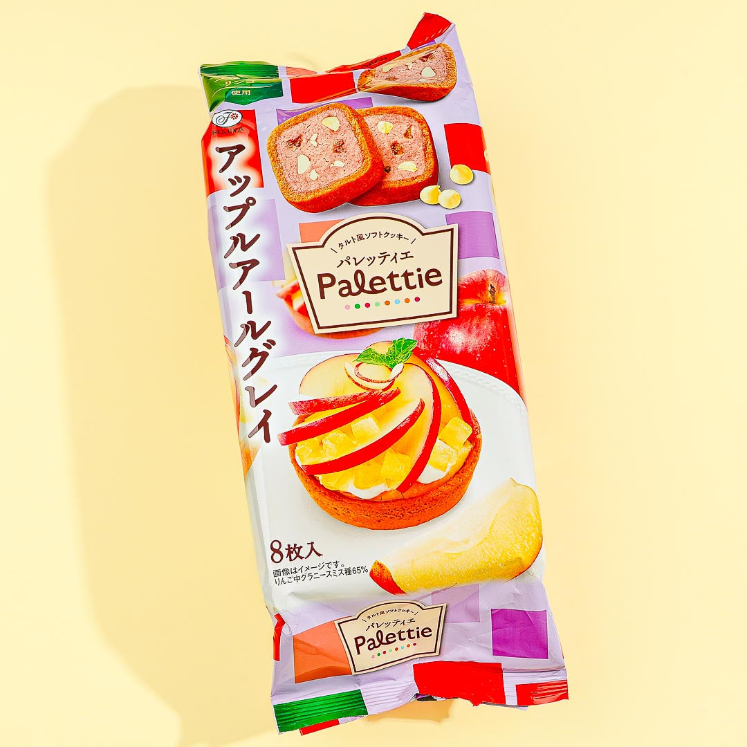 Fujiya Palettie Cookies - Apple Earl Grey