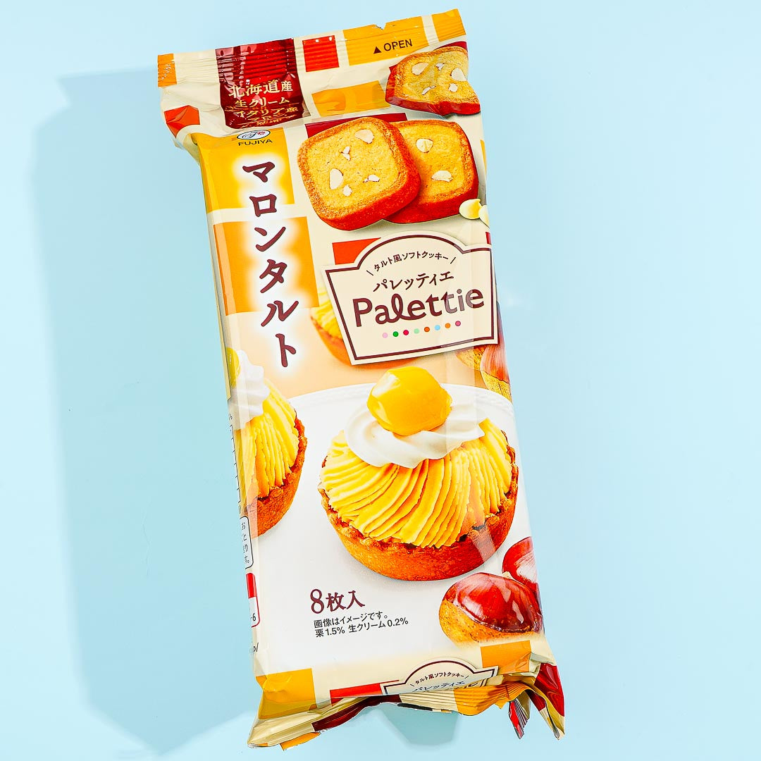 Fujiya Palettie Cookies - Marron Tart