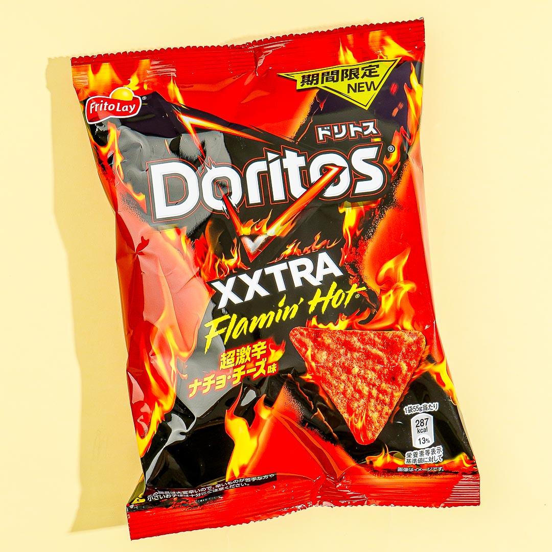 Frito-Lay Doritos XXTRA Flamin' Hot Tortilla Chips - Nacho Cheese