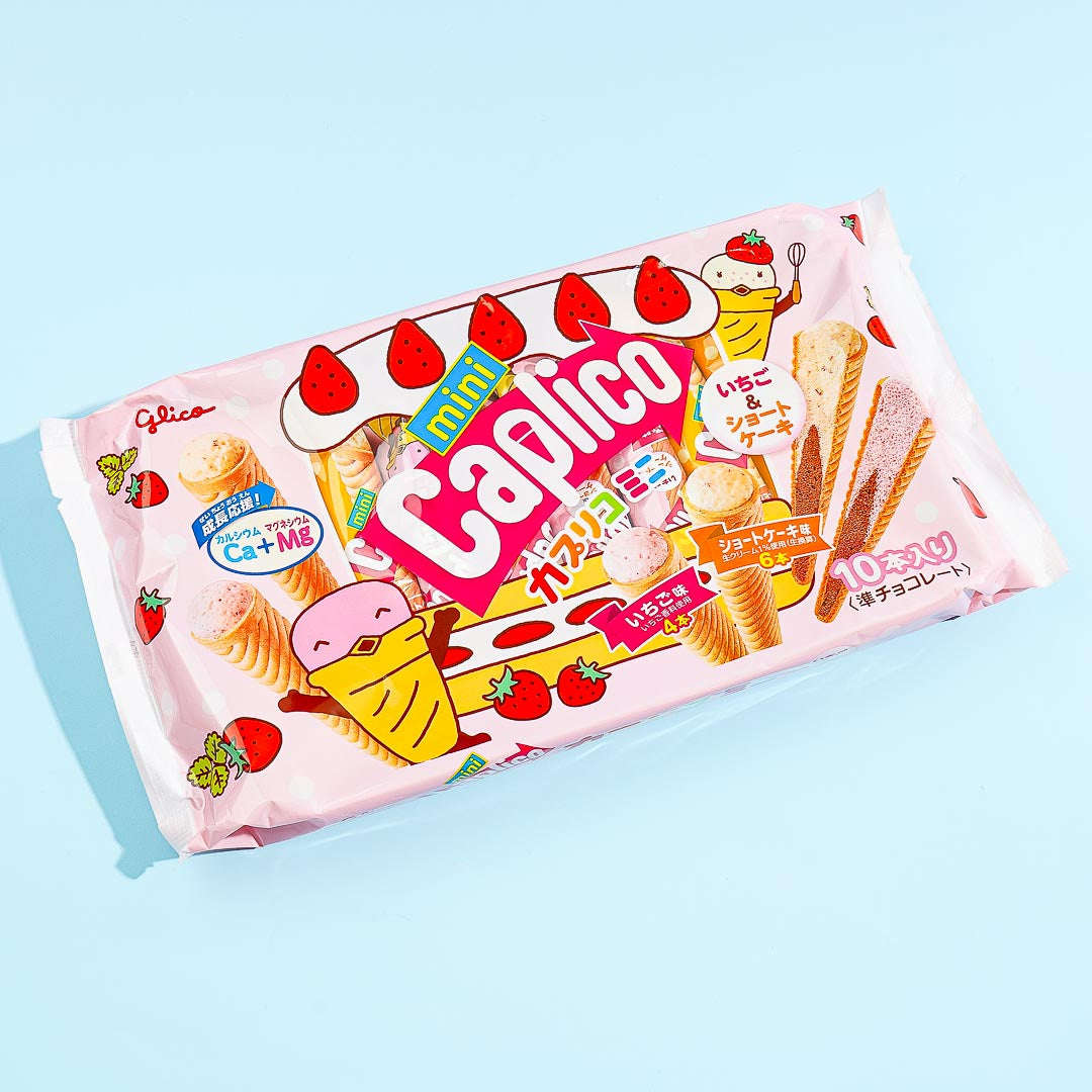 Glico Mini Caplico - Strawberry Shortcake