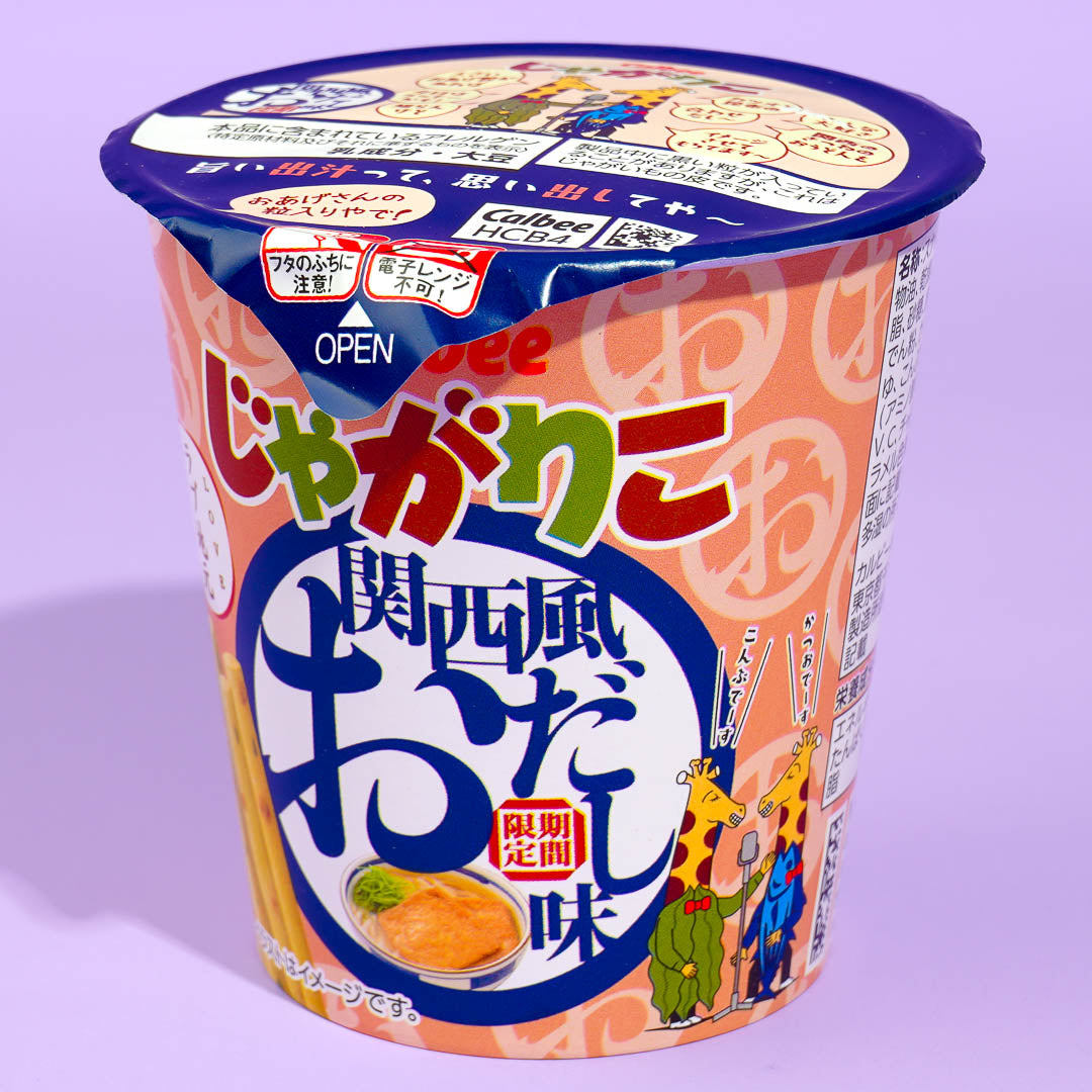 Jagariko Potato Snacks - Kansai-Style Dashi