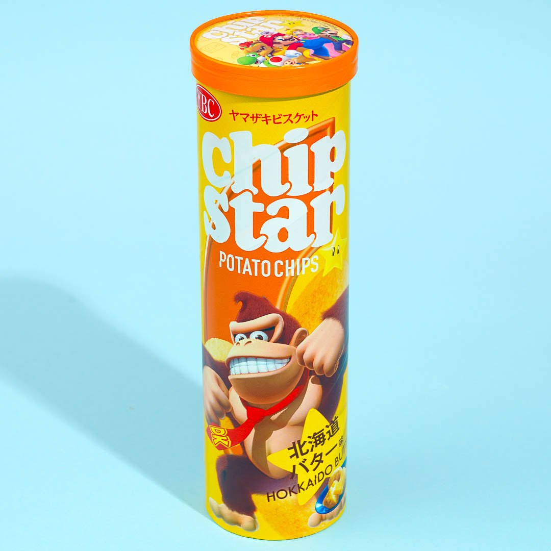 Super Mario Chip Star Potato Chips - Hokkaido Butter / Large