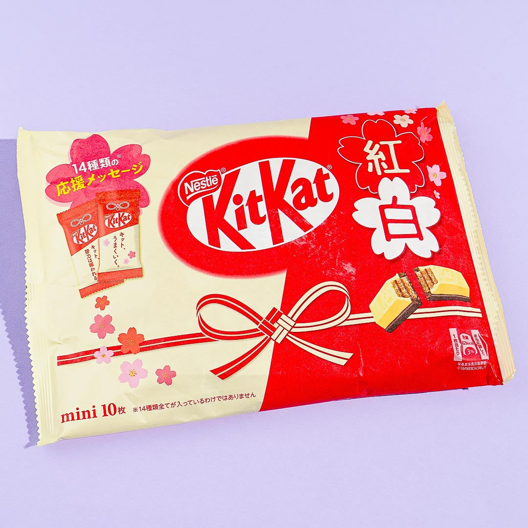 Kit Kat Chocolates - Red & White Sakura