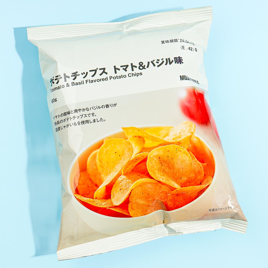 MUJI Tomato & Basil Potato Chips