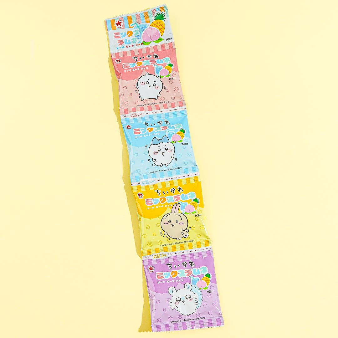 Chiikawa Mixed Ramune Candy Set - 4pcs