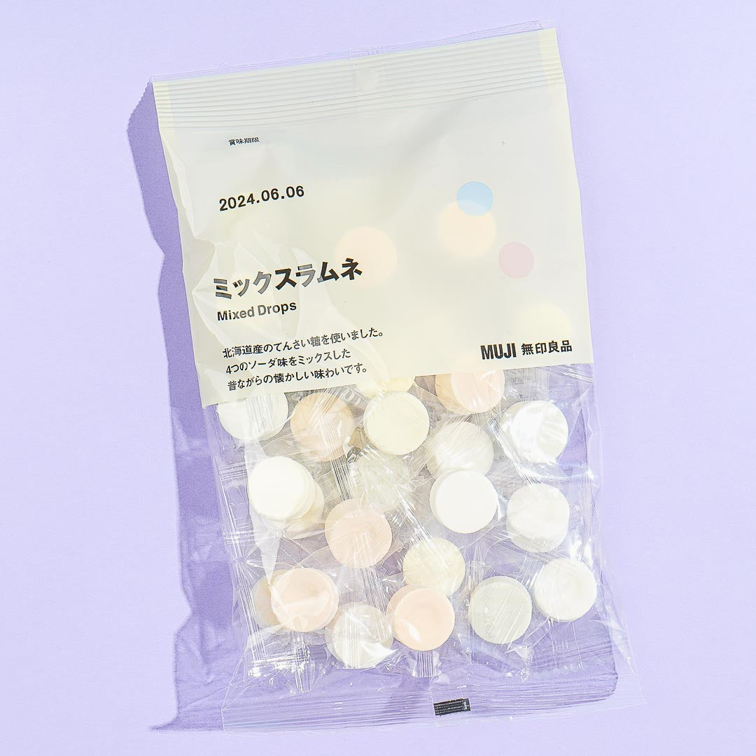 MUJI Mixed Drops Ramune Candy