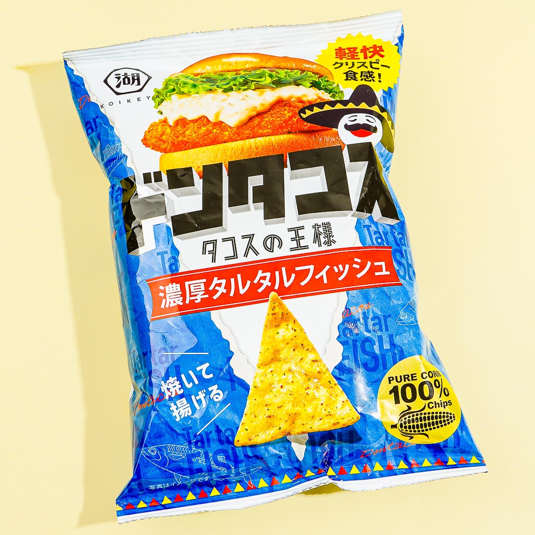 Koikeya Don Tacos Tortilla Chips - Rich Tartare Fish