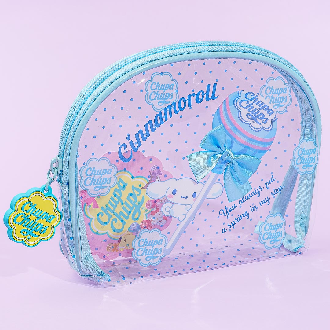 Cinnamoroll x Chupa Chups Clear Pouch
