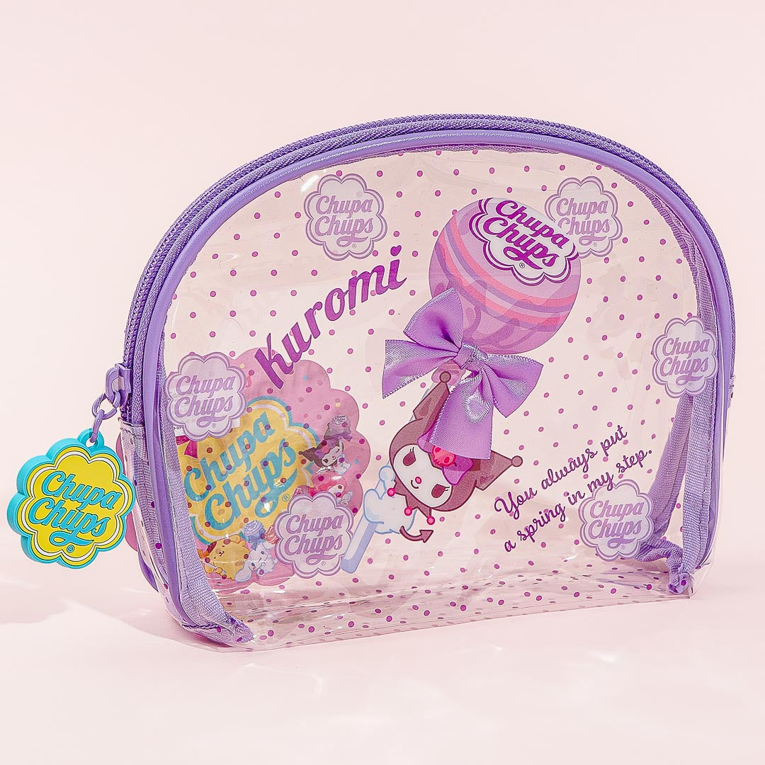 Kuromi x Chupa Chups Clear Pouch