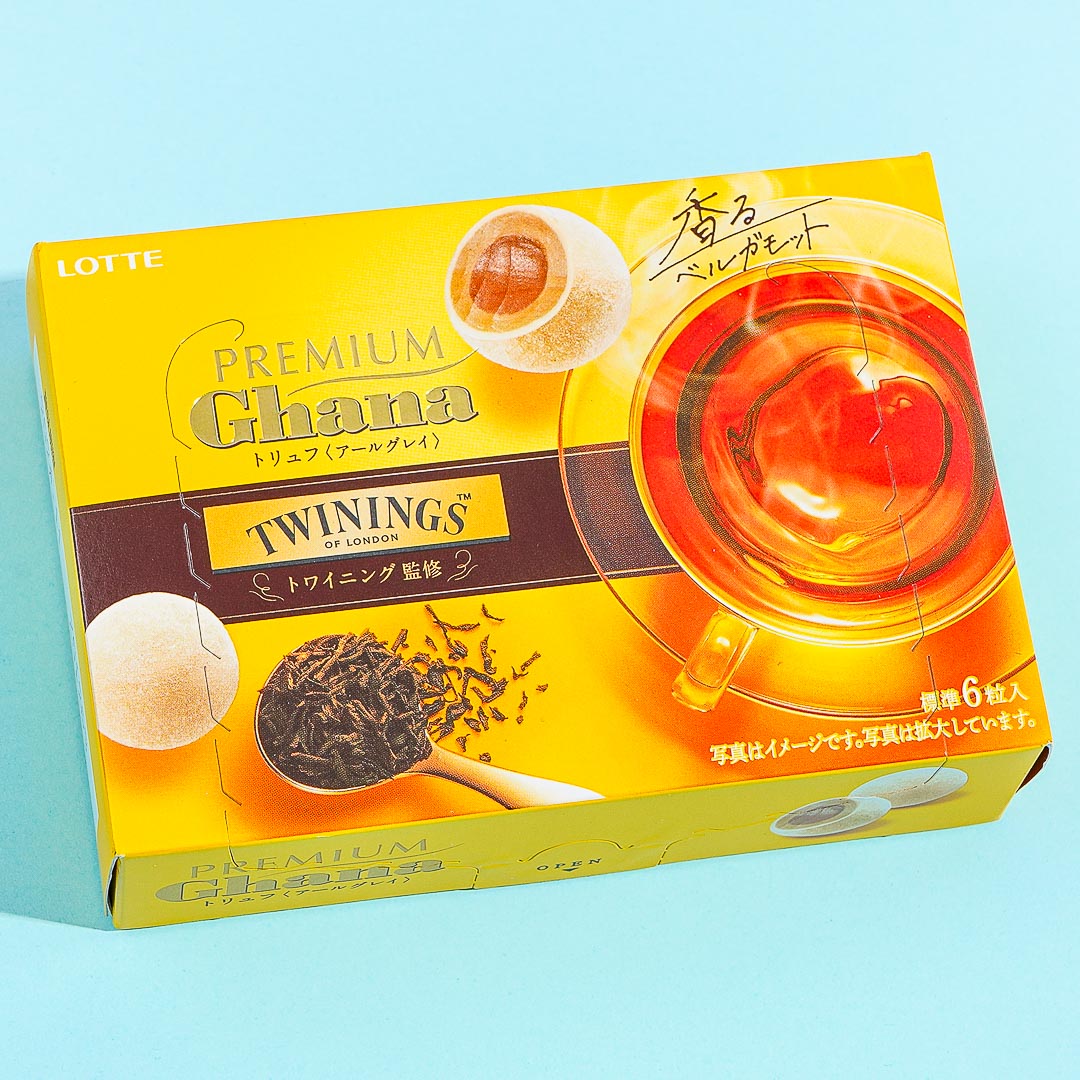 Lotte Premium Ghana Chocolate Truffles - Earl Gray