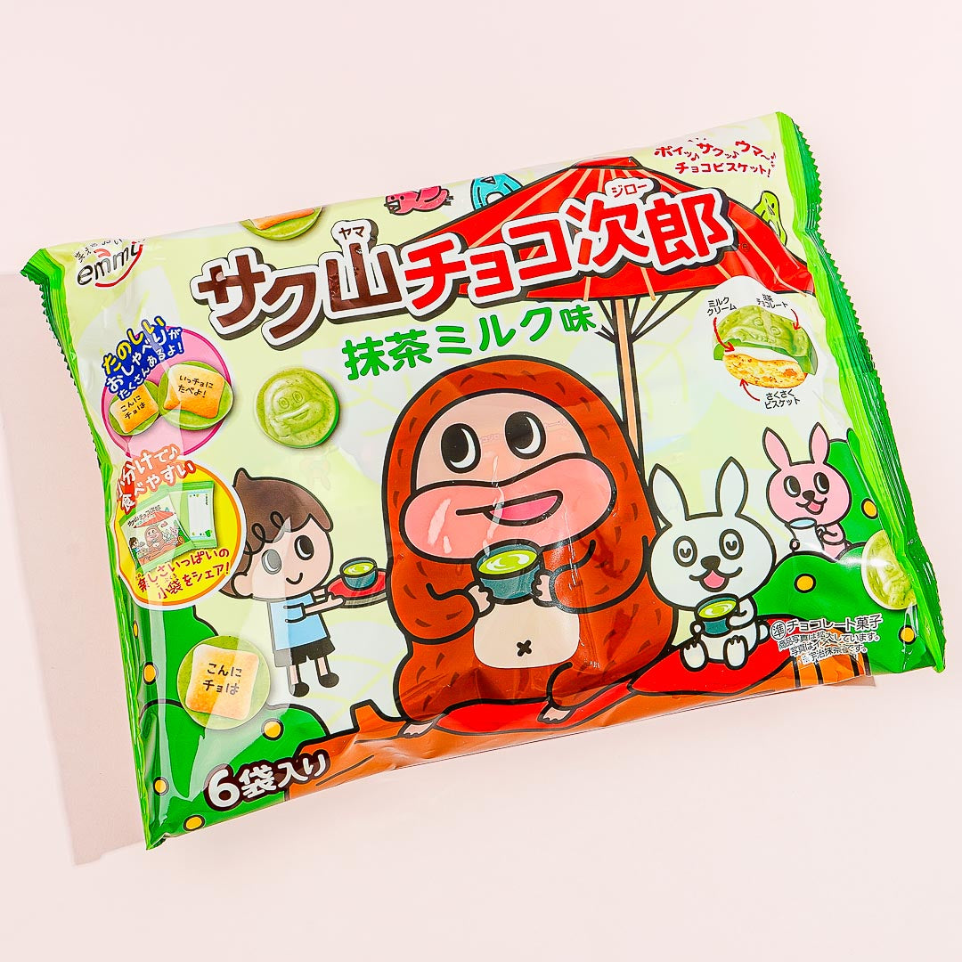 Shoei Delicy Sakuyama Choco Jiro Biscuits - Matcha Milk