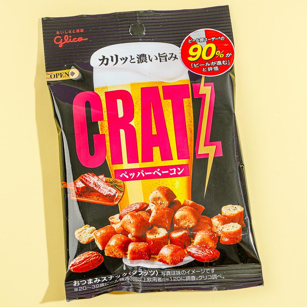 Glico Cratz Pretzels - Pepper & Corn