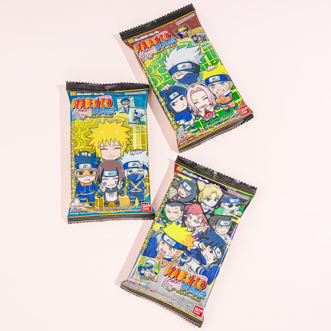 Naruto Shippuden Ninja World Niformation Wafer & Sticker 2