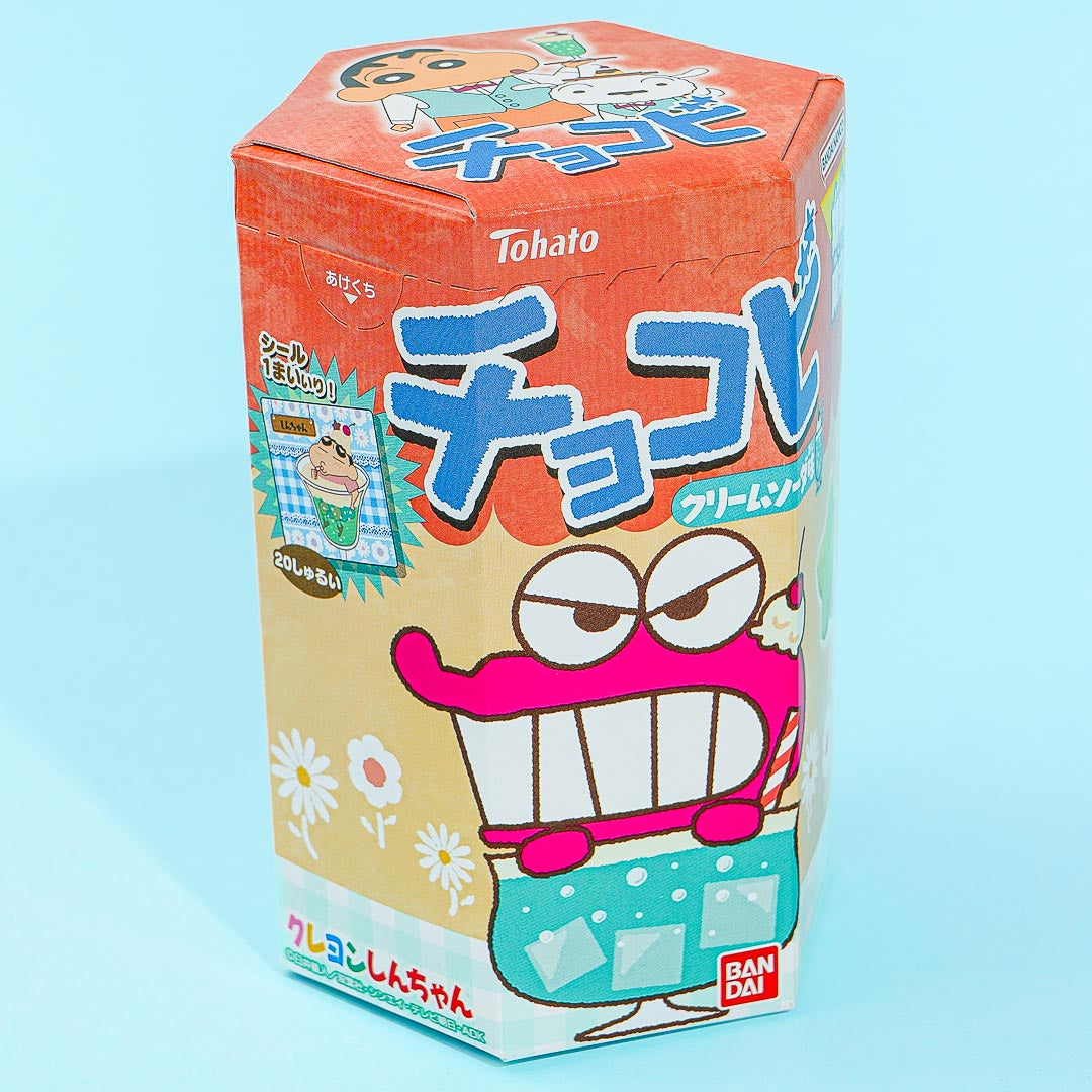 Crayon Shin-chan Chocobi Corn Snacks - Melon Cream Soda