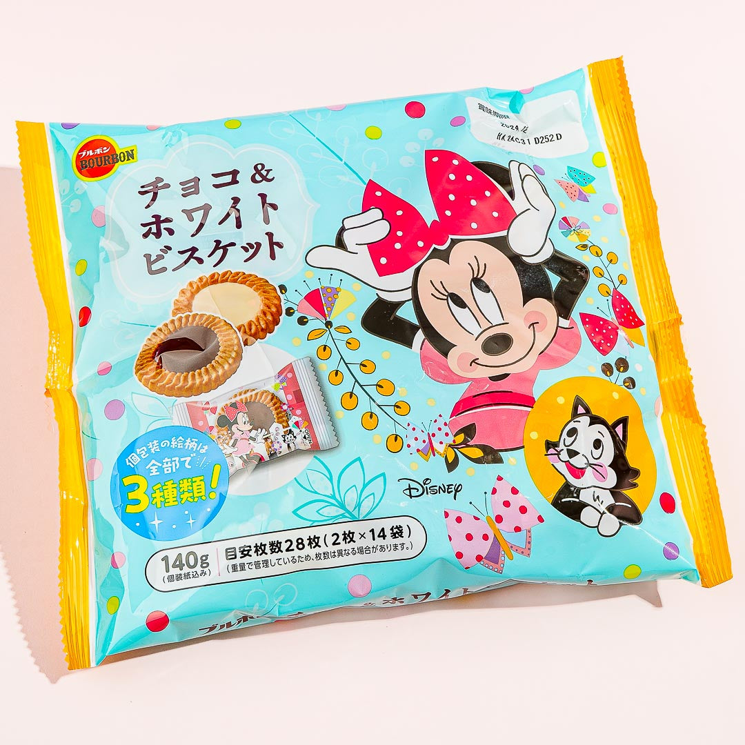 Bourbon x Disney Chocolate & White Biscuits